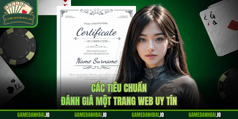 Các tiêu chuẩn đánh giá một trang web uy tín