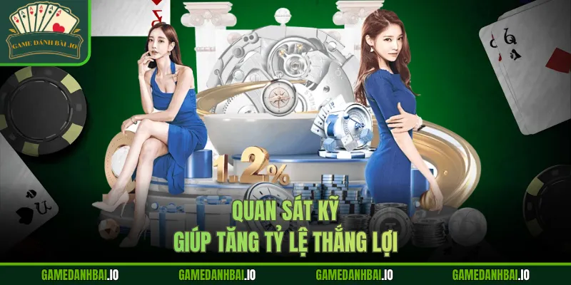 Quan sát kỹ giúp tăng tỷ lệ thắng lợi